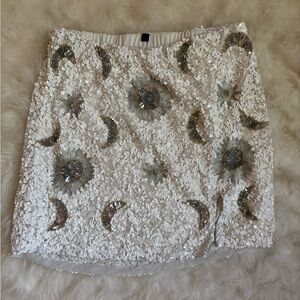 Show Me Your Mumu Sequin moon and sun skirt